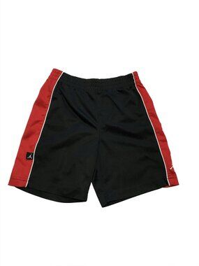 Air Jordan Youth Black & Red Athletic Shorts Size 4T